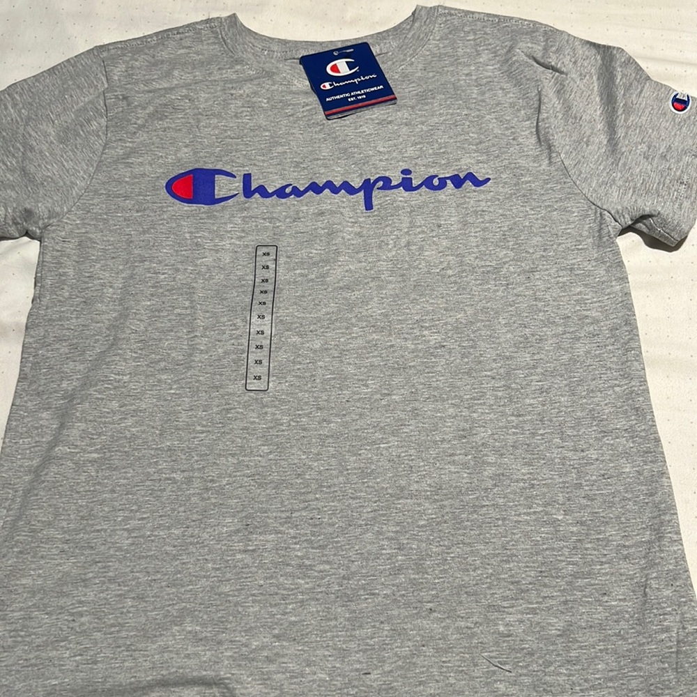 Champion Oxford gray womens Jersey ss tee